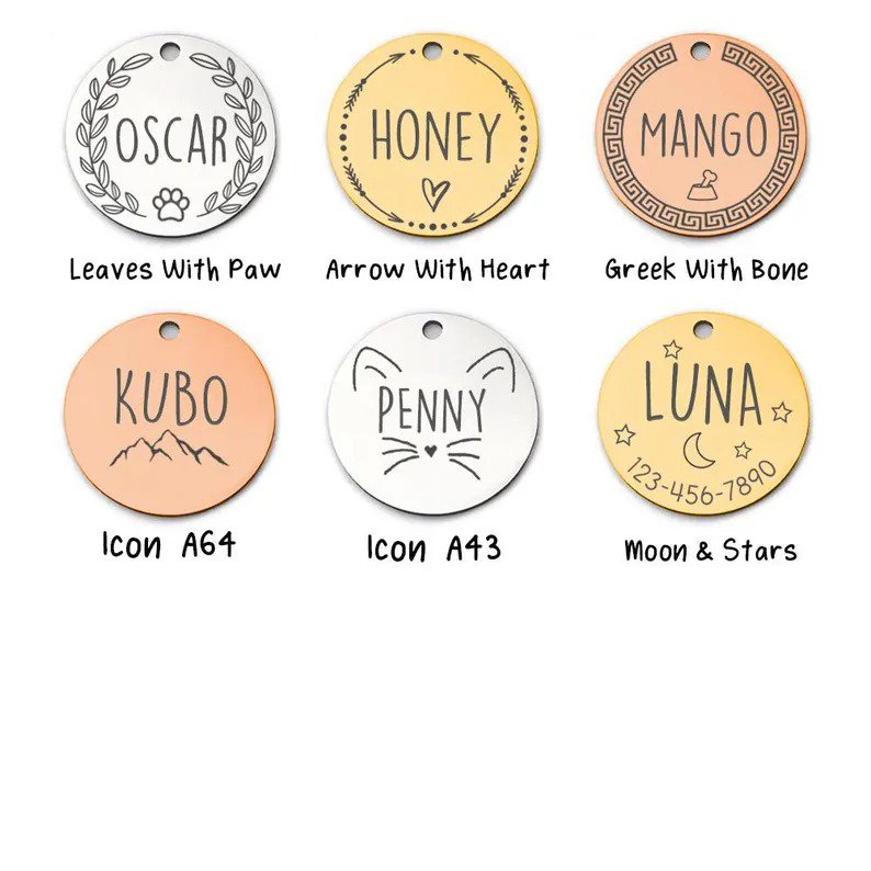 Personalized Dog/Cat Tag Dog Collar