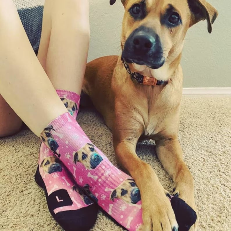 Customized Dog Socks